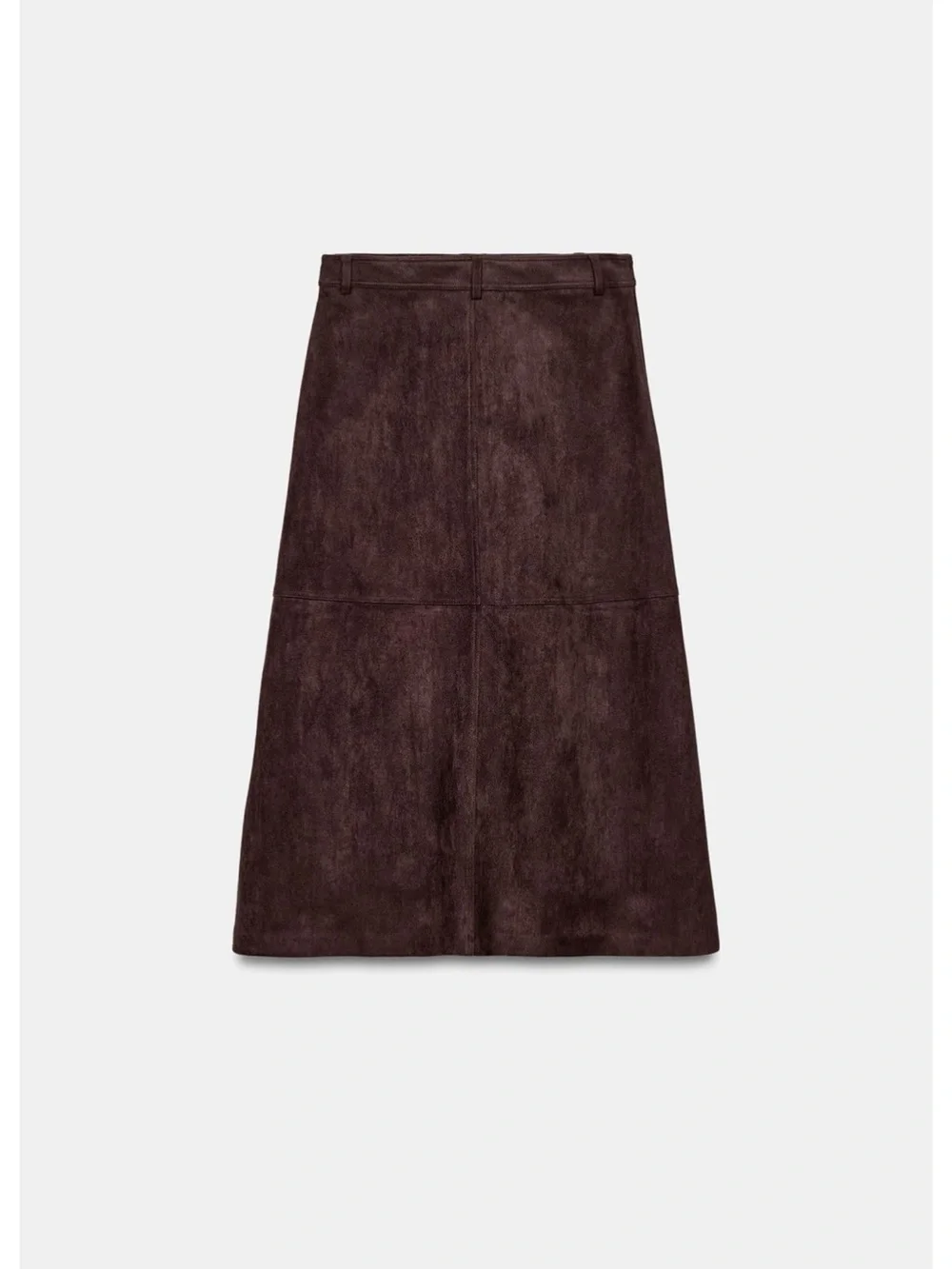 Zara Faux Suede Cape Skirt